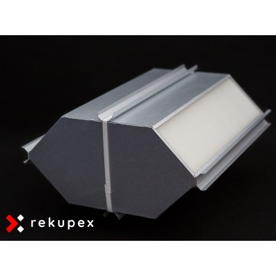 Tecalor THZ 70, 170, 270, 370 ohne BYPASS, TVZ 370 Plus, TVZ 170 E Plus - enthalpie Wärmetauscher