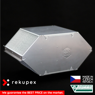 Siber DF EVO 1, 2 - RECUTECH enthalpy exchanger