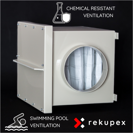 ResiX X-PP - Ø100–630 mm - Chemisch beständige Filterbox aus Polypropylen