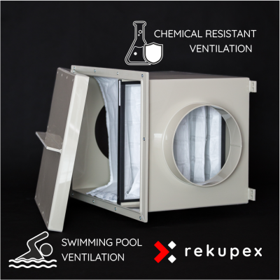 ResiX X-PP - Ø100–630 mm - Chemisch beständige Filterbox aus Polypropylen