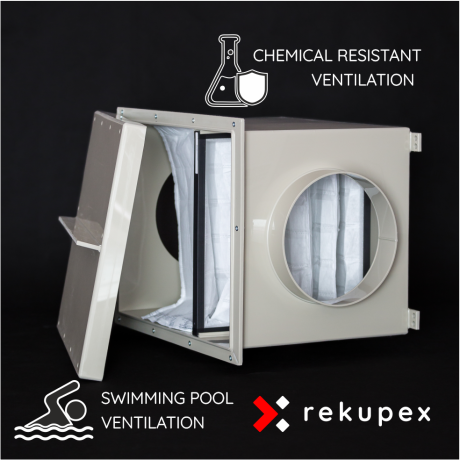 ResiX X-PP - Ø100–630 mm - Chemisch beständige Filterbox aus Polypropylen