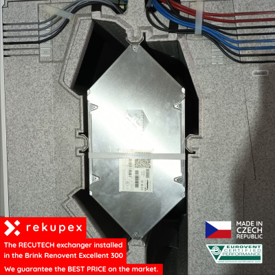 Brink Renovent Excellent 300/400/450 - RECUTECH Enthalpietauscher Brink Renovent Excellent 300/400/450 - RECUTECH Enthalpietauscher