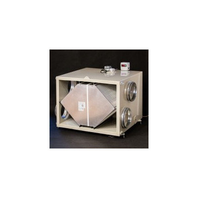 RECUBOX® ENTHALPY OPEN EX 03/300 – 480 m3/h. (herausnehmbarer Wärmetauscher im Gehäuse, Wärmerückgewinnungsbox, Luftrückgewinnun