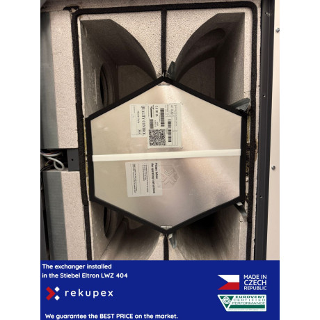 Stiebel Eltron LWZ 604-5-8, 303, 304, 403, 404, 504 – Enthalpiewärmetauscher RECUTECH (kompatibel)