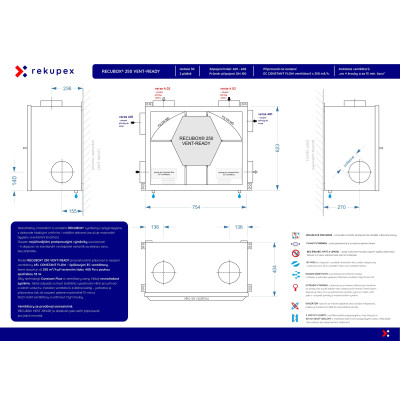 RECUBOX® 250 VENT-READY – bereit für EC-Lüfter mit konstantem Luftdurchsatz