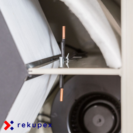 Enthalpie-RECUBOX® ERV 360 VENT-READY TOP – vorbereitet für EC-Ventilatoren CONSTANT FLOW