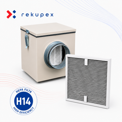 HEPA-Filter für Lüftungsanlagen DN100–315 | HEPA H14 + Aktivkohle