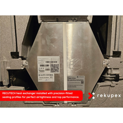 Viessmann Vitovent 300-W (325 m³/h, H32S C325) – RECUTECH Enthalpiewärmetauscher
