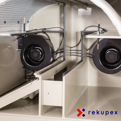 RECUBOX® HRV 360 VENT-READY TOP – Vorbereitet für CONSTANT FLOW EC-Ventilatoren