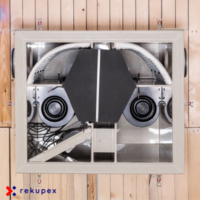 RECUBOX® HRV 360 VENT-READY TOP – Vorbereitet für CONSTANT FLOW EC-Ventilatoren