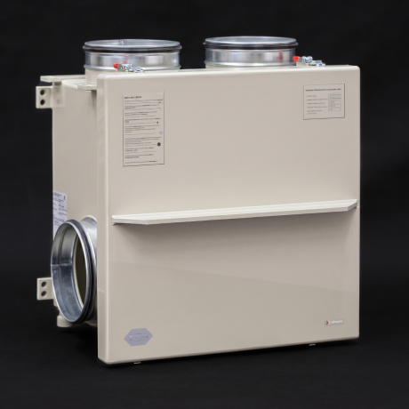 RECUBOX® OPEN RX 04/500 (herausnehmbarer Wärmetauscher im Gehäuse, Wärmerückgewinnungsbox, Luftrückgewinnung, Wärmerückgewinnung