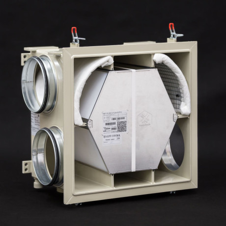 RECUBOX® OPEN RX 04/300 - 480 m3/h. (herausnehmbarer Wärmetauscher im Gehäuse, Wärmerückgewinnung, Lüftungsgerät)