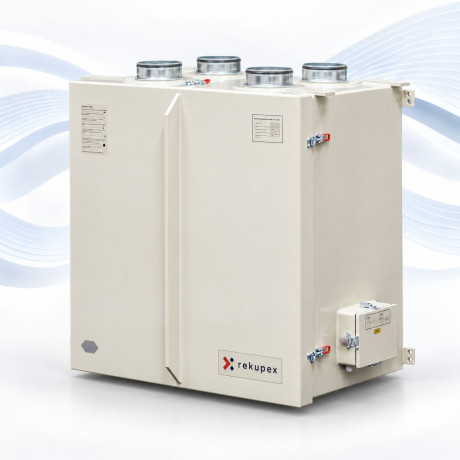 RECUBOX® HRV 360 VENT-READY TOP – Vorbereitet für CONSTANT FLOW EC-Ventilatoren