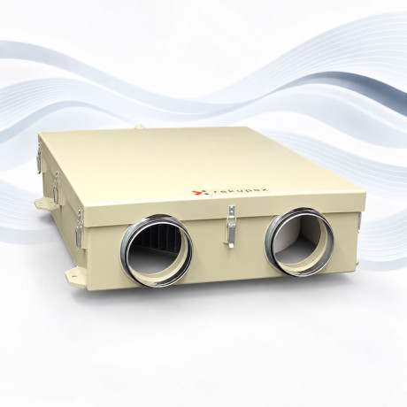 RECUBOX® OPEN HRV 03/100 - 140 m³/h (Rückgewinnungswärmetauscher im Gehäuse, Rückgewinnungsbox, Rückgewinnungseinheit)