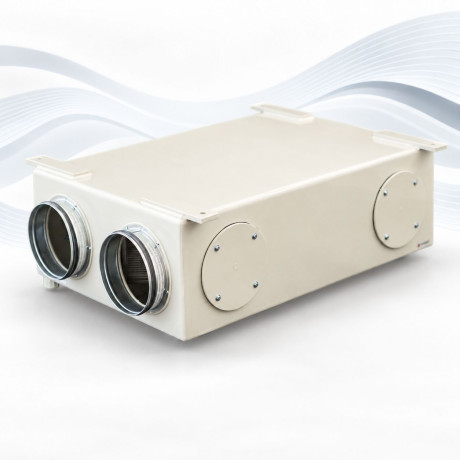 RECUBOX® HRV 03/100 - 140 m³/h (Rückgewinnungs-Wärmetauscher im Gehäuse, Rückgewinnungsbox, Rückgewinnungseinheit)